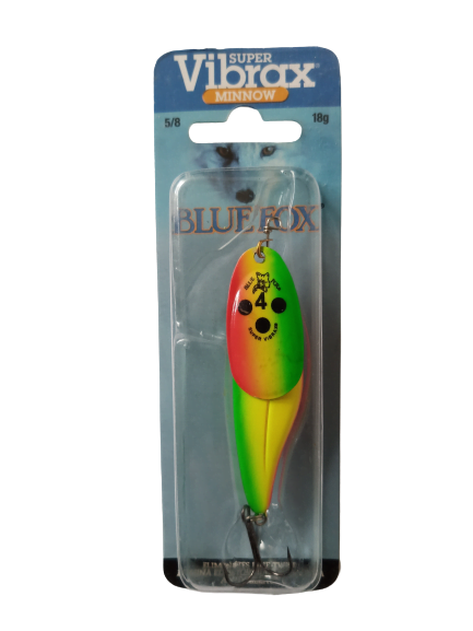 Cuiller Tournante Blue Fox Vibrax Minnowchaser – 1/2 Oz – Vintage 1994 – Truite