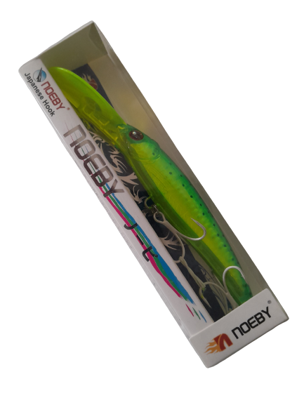 Leurre De Traîne Noeby Minnow 14cm 44g - Couleur Mulet - Nage 0 à 7m - NEUF